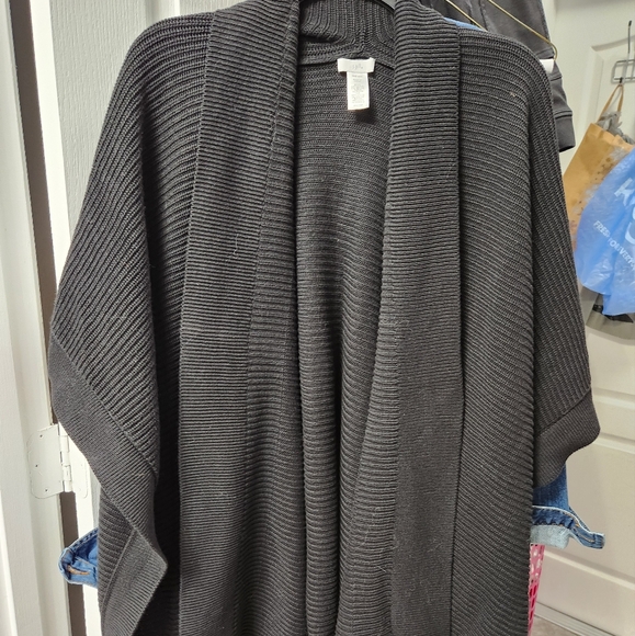 J Jill Black Wrap - Picture 1 of 3